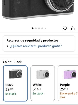 Cámara de fotos digital compacta