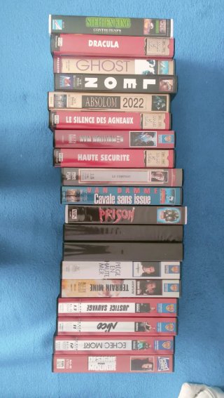 Lote 15 Películas VHS Acción/Suspense