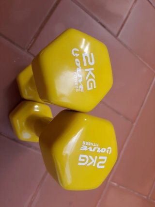 Pack Mancuernas 2kg Fitness Olive