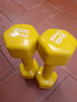 Pack Mancuernas 2kg Fitness Olive