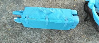 Cuna de viaje con colchón