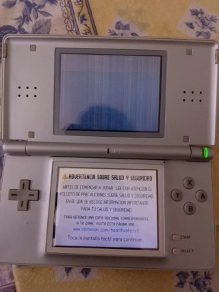 Nintendo DS Lite Plateada