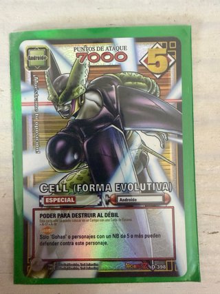 Carta Cell (Forma Evolutiva) Dragon Ball Z