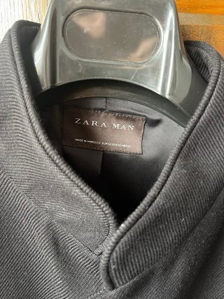 Blazer Negra Zara Estilo Militar