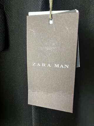 Blazer Negra Zara Estilo Militar