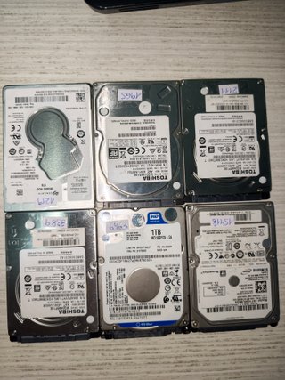 Discos duros HDD Sata 2,5" 1024GB (1TB)