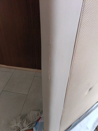 Somier Tapizado Beige