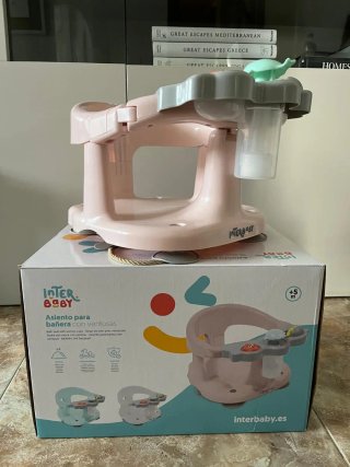 Asiento Bañera Bebé Interbaby Ventosas