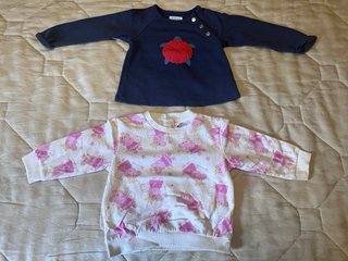 Lote Sudaderas Niña 12-18 Meses