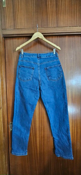 Vaqueros Pitillo Azul Oscuro Talla M