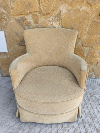 Butaca Beige de Tela