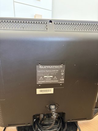 Televisión SUPRATECH Negra