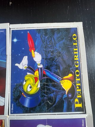 Set de 4 Puzzles Disney Pinocho VINTAGE