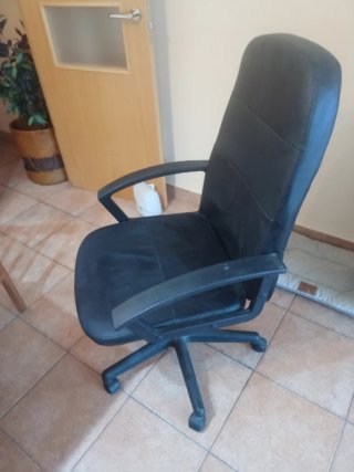 Silla de Oficina y Ordenador Negra, regulable