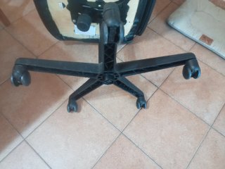 Silla de Oficina y Ordenador Negra, regulable