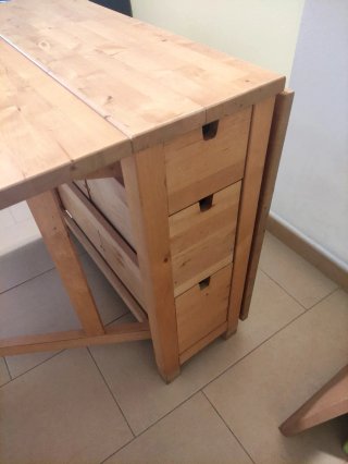 Mesa extensible NORDEN de Ikea