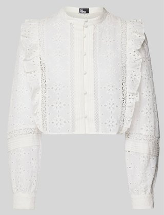 Blusa Crop The Kooples con Bordado