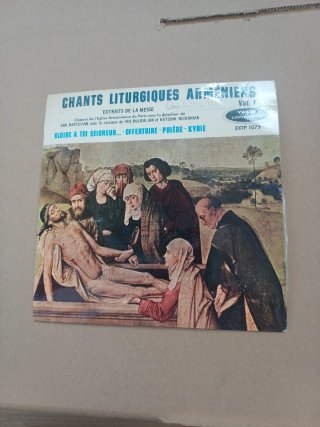 Vinilo Chants Liturgiques Armeniens Vol. 1