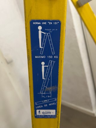 Escalera Fibra Aislante Profesional