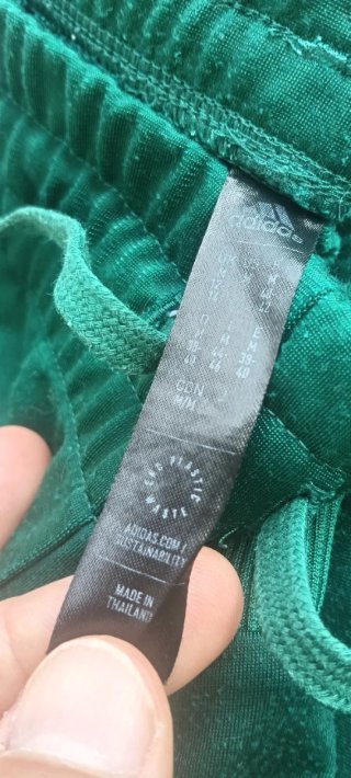 Chándal Adidas Verde con Rayas Blancas