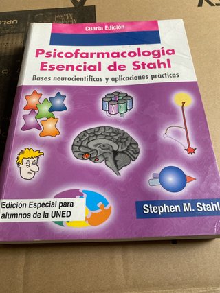 Psicofarmacología, UNED