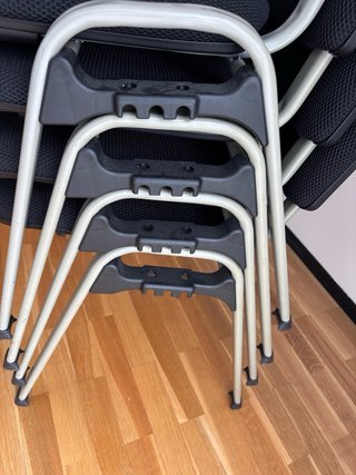 Set de 4 sillas de oficina