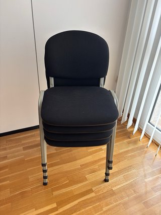 Set de 4 sillas de oficina