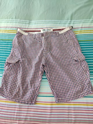 Pantalones cortos Desigual cuadros Hombre