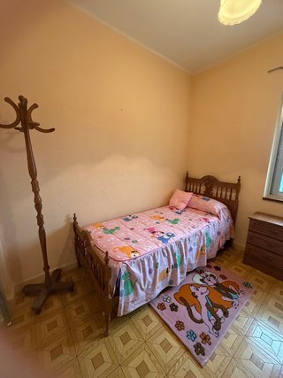 Habitación completa con cama de madera 90cm