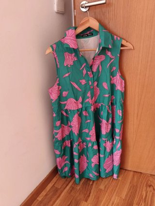 Vestido Shein Multicolor Talla M