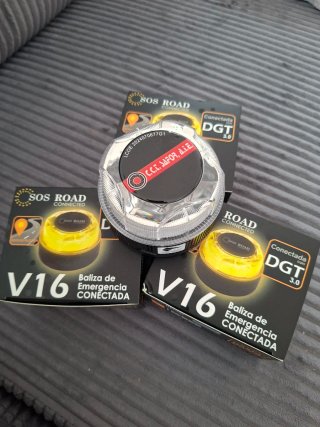 Baliza V16 SOS ROAD DGT Conectada