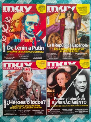 Lote revistas Muy Historia