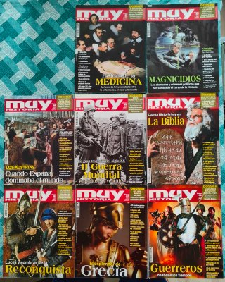 Lote revistas Muy Historia