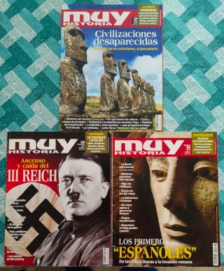 Lote revistas Muy Historia