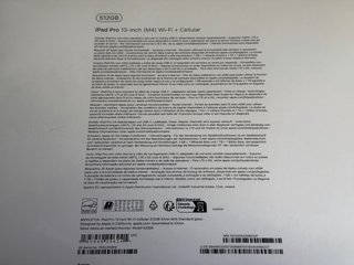 Caja vacía - Apple iPad Pro 13” M4 WiFi + Cellular