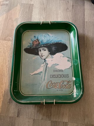 Vassoio vintage coca cola