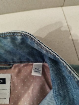 Chaqueta tejana Okaidi talla 128cm