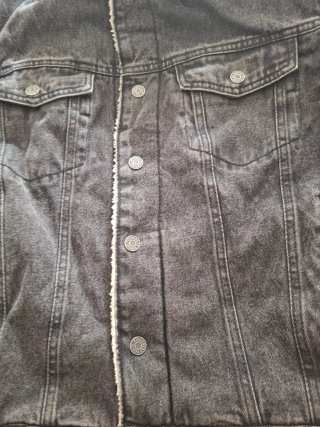 Cazadora Vaquera con Borreguito Pull&Bear