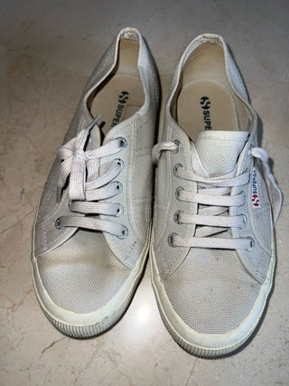 Superga 2750 grises de lona originales