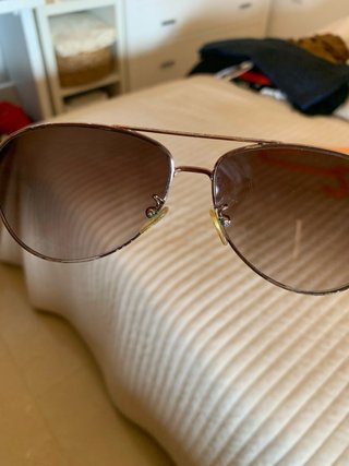 Gafas de sol Carolina Herrera Marrón/Dorado