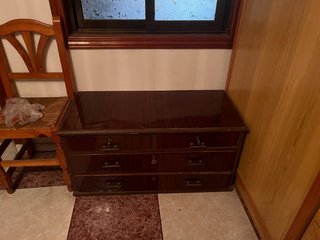 Muebles para donar.