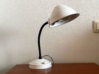 Lámpara Flexo Vintage Blanca