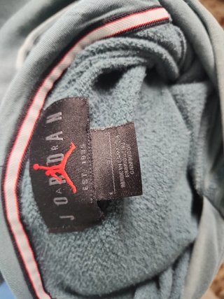 Sudadera Jordan Verde con Logo