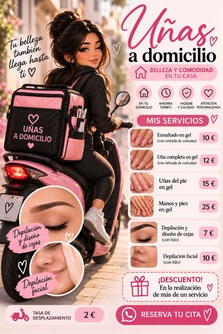 TU BELLEZA, EN LA COMODIDAD DE TU HOGAR!