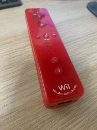 Mando Wii Rojo con MotionPlus