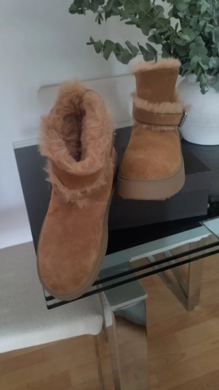 Botines Zara serraje. Sin estrenar