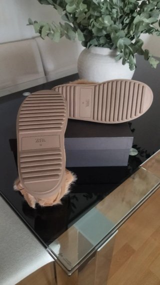 Botines Zara serraje. Sin estrenar