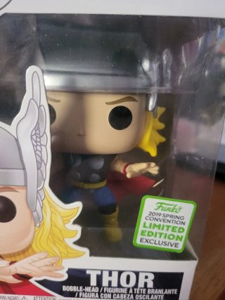 Funko Pop Marvel Thor 438 Spring Convention