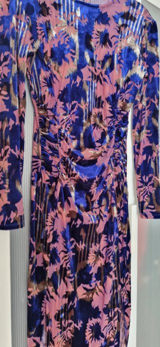 Vestido Zara Estampado Talla M