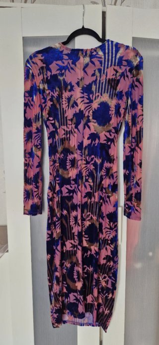 Vestido Zara Estampado Talla M